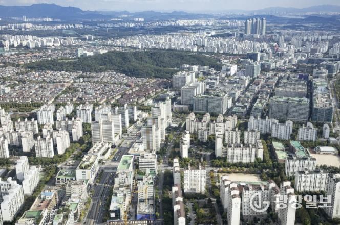 일산신도시 전경