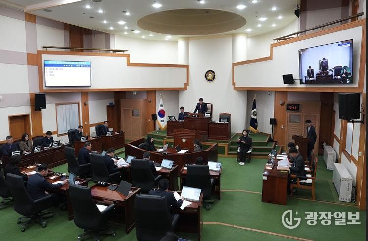 음성군의회, 제386회 임시회 개회