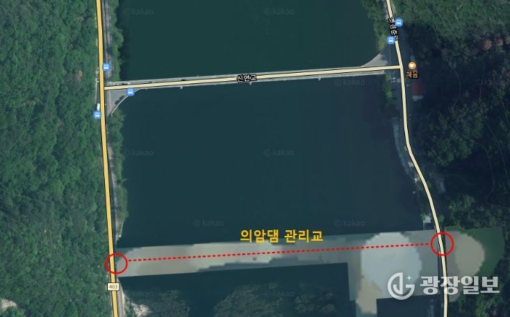 춘천시 의암댐 관리교 3월부터 주말·공휴일 통행 재개