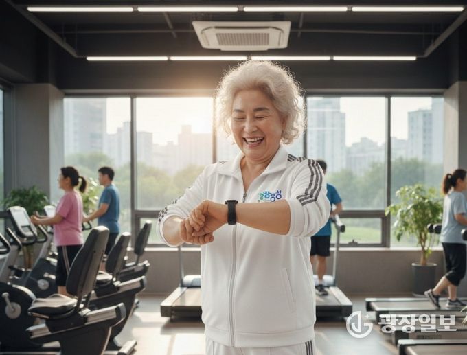 스마트 워치로 건강 관리… 장성군, ‘모바일 헬스케어’ 참여 주민 모집