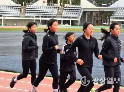 경북소년체전 대비 육상 전지훈련