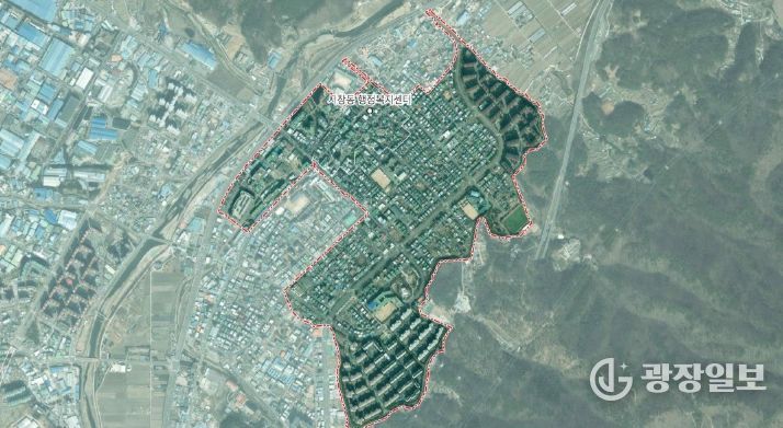 서창지구 노후계획도시 위치도