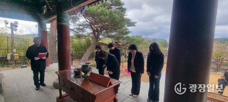 강릉시여성단체협의회 신사임당 얼 선양 오죽헌 참배