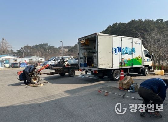 봄철 농기계 순회수리교육