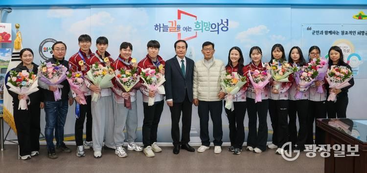 의성군청컬링팀, 제107회 전국동계체육대회 전 부문 맹활약