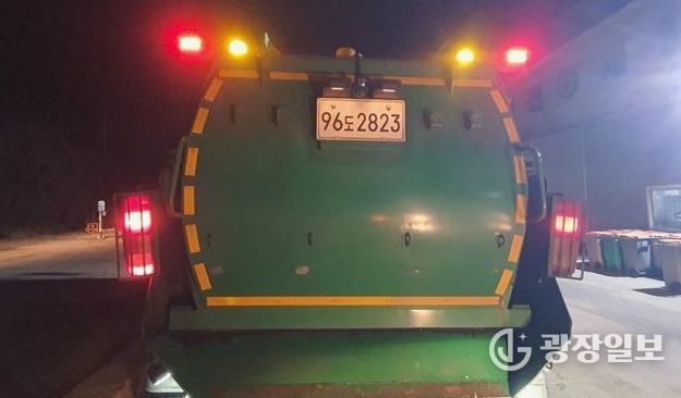 정읍시, 음식물 수거차 8대 안전장비 전면 확충