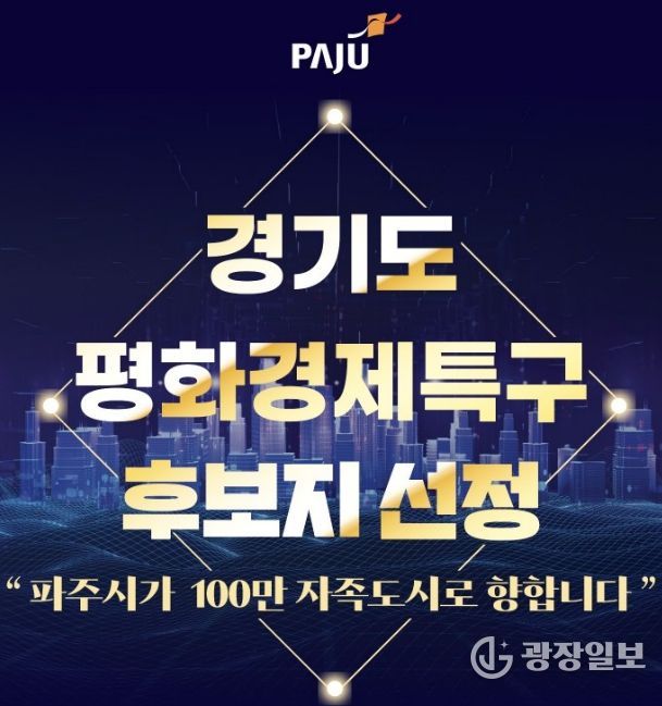 파주시, 경기도 평화경제특구 후보지 선정 쾌거