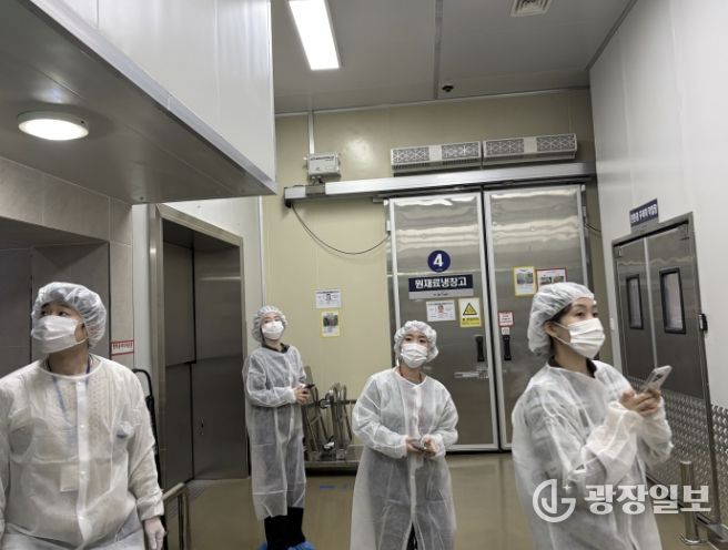 (재)안양·군포·의왕·과천 공동급식지원센터, 안양·군포·의왕시와 어린이 과일간식 공급업체 합동 현장 점검 실시