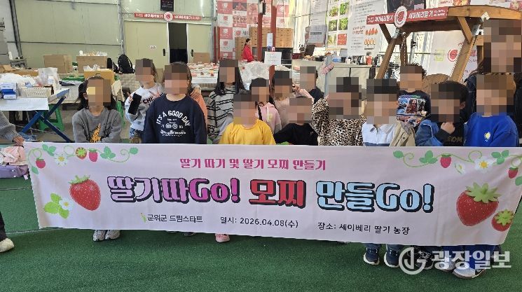 드림스타트 딸기따기체험