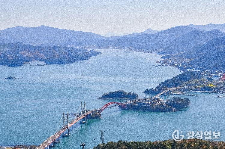 각산 전망대 풍경