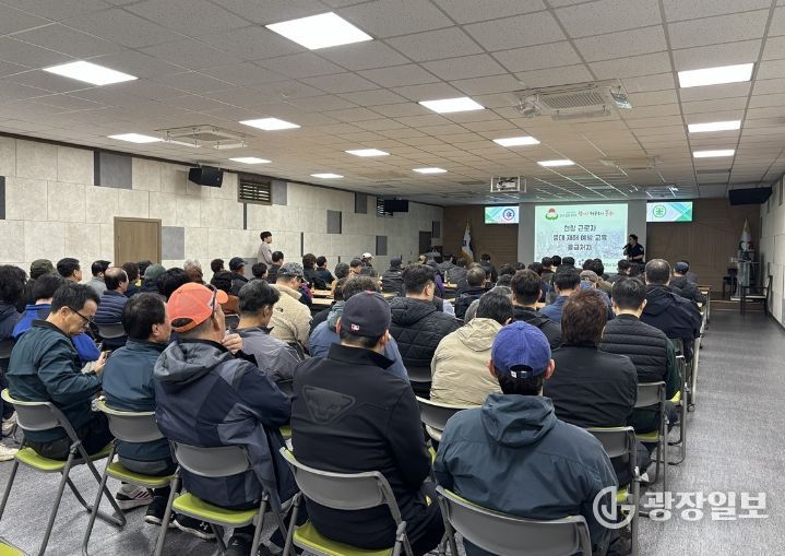 인천 동구, 현장 근로자‘중대산업재해 예방 응급처치 실무교육’실시