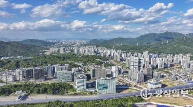 과천지식정보타운 전경