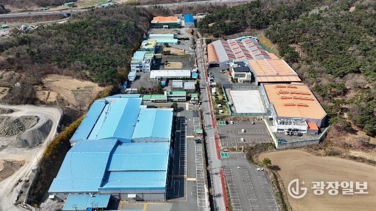건천 농공단지 전경