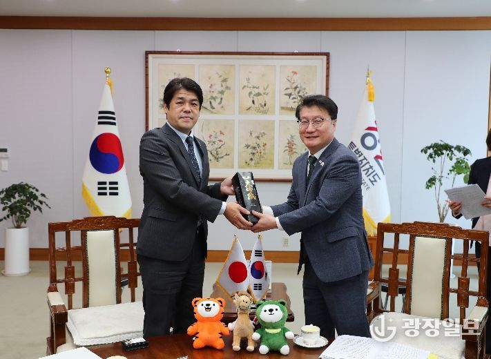 일본 돗토리현 대표단 강원 방문